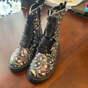Spellbound Soles nightmare before Christmas combat boots